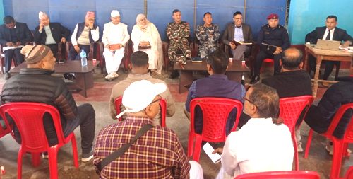 मनोनयन प्रक्रियादेखी मतगणना प्रक्रियासम्म सबै सुरक्षा व्यवस्थापनको तयारी